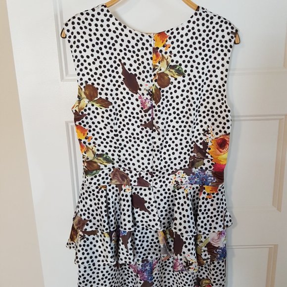 OLIMARA Sleeveless Cocktail Dress, Made in Spain, sz.6 - Picture 3 of 11